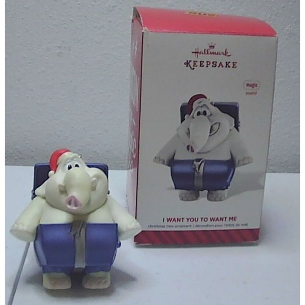 2014 Hallmark I WANT YOU TO WANT ME Magic Ornament MUSICAL Cheap Trick